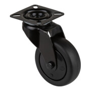 BS Rollen Lenkrolle A800.A85.075 mit Platte, Ø 75 B 25mm, 60kg TPR