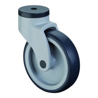 BS Rollen Lenkrolle C101.A81 Ø 125mm B 32mm 120kg Gummi