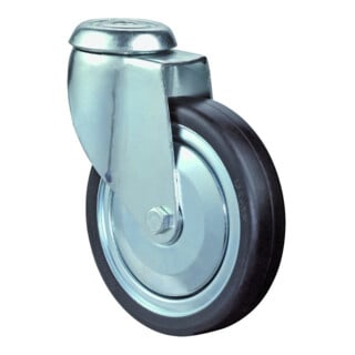 BS Rollen Lenkrolle C101.A89 Ø 125mm B 32mm 100kg Gummi