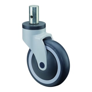 BS Rollen Lenkrolle C102.A82 Ø 125mm B 32mm 120kg Gummi