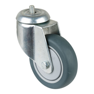 BS Rollen Lenkrolle C102.A85 Ø 100 B 30mm 80kg Gummi
