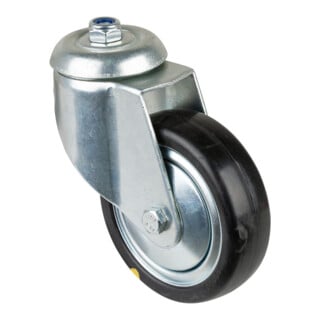 BS Rollen Lenkrolle C102.A89 Ø 100mm B 32mm 80kg Gummi