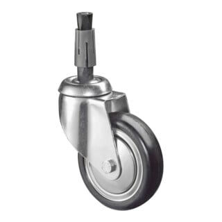 BS Rollen Lenkrolle C104.A89 Ø 100mm B 32mm 80kg Gummi