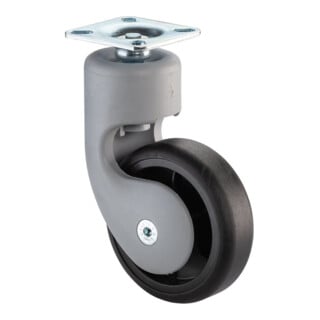 BS Rollen Lenkrolle F314 Rad Ø 75mm TPR schwarz ohne Feststeller