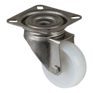 BS Rollen Lenkrolle G100.A90 Ø 50 mm B 18 mm 55 kg Kunststoff