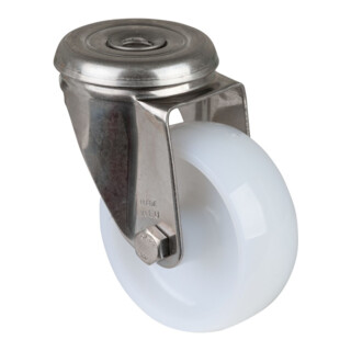 BS Rollen Lenkrolle H101.A90 Ø 80mm 100kg Edelstahl