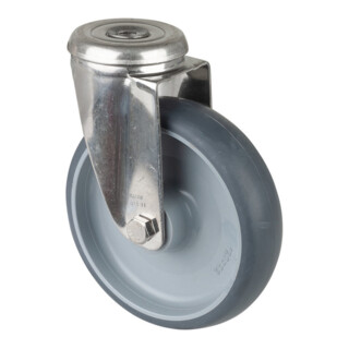 BS Rollen Lenkrolle H101.B43 Ø 125mm 100kg Edelstahl