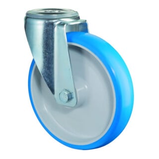 BS Rollen Lenkrolle L101.B36 Rad Ø 200mm Stahl verzinkt 250kg