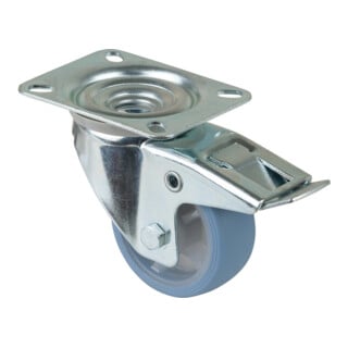 BS Rollen Lenkrolle L420.B44.05 Rad Ø 80mm 100kg Stahl verzinkt