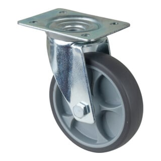 BS Rollen Lenkrolle LS400.B43 Ø 125mm B 32mm 120kg TPR grau