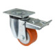 BS Rollen Lenkrolle N120.B90, m. Festst. m.Platte, Ø 80, B 40mm-1
