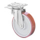 BS Rollen Lenkrolle N120.C10, m.Totalfestst. m.Platte, Ø 200, B 50mm-1