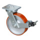 BS Rollen Lenkrolle RR120.C10, m. Festst. m.Platte, Ø 300, B 75mm-1