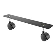 BS Rollen Möbel-Containerplatte 6 zum Anschrauben schwarzgrün