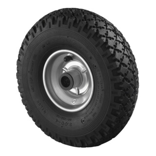Bs Rollen Pneumatico Ø260mm, portata 130kg, mozzo L=75mm, profilo alettato