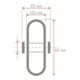 BS Rollen Polyurethanrad C40.85.17C Raddurchmesser 85 mm