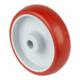 BS Rollen Rad B26, Ø 100 rot, Achs Ø 12, 140kg-1