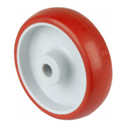 BS Rollen Rad B26, Ø 100 rot, Achs Ø 12, 140kg