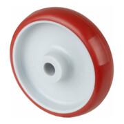 BS Rollen Rad B26, Ø 125 rot, Achs Ø 15, 180kg