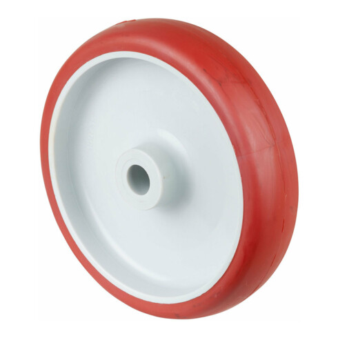 BS Rollen Rad B26, Ø 150 rot, Achs Ø 15, 240kg