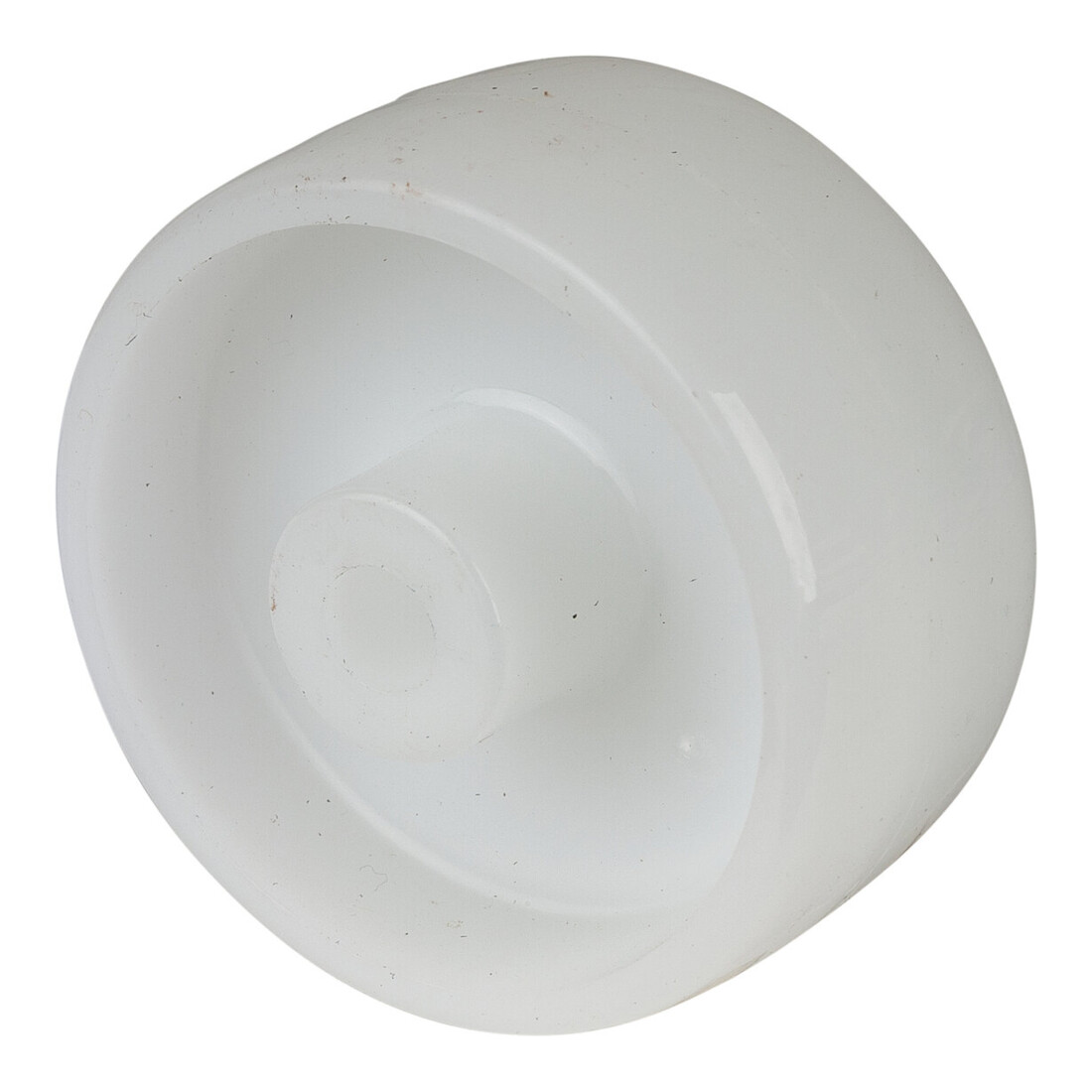 BS Rollen Rad D.58mm Trgf. 100kg Ku.-Rad weiß Nabenlänge 33mm