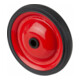 BS Rollen Roue à disque en acier A70 Ø roue 130 mm PVC noir Ø axe 12 mm-1