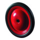 BS Rollen Roue à disque en acier A70 Ø roue 210mm PVC noir, Ø axe 12mm-1