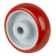 BS Rollen Roue B26, Ø 80 rouge Axe Ø 12, 100kg-1