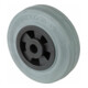 BS Rollen Roue, diamètre 100, B46 gris, axe diamètre 12, 70kg-1