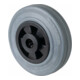 BS Rollen Roue, diamètre 125, B46 gris, axe diamètre 15, 100kg-1
