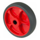 BS Rollen Roue en caoutchouc B44.F003, diamètre 125 gris, axe diamètre 15, 120kg-1
