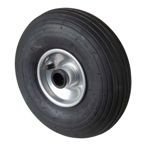 BS Rollen Roue pneumatique, diamètre 260 mm C90 caoutchouc noir