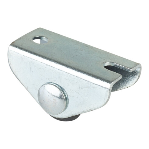 BS Rollen Roulette à platine E50 sans bloqueur Ø roue 15mm, plastique noir