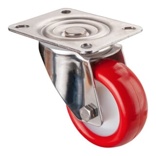 BS Rollen Roulette de transport en acier inoxydable (H100.I26.081)