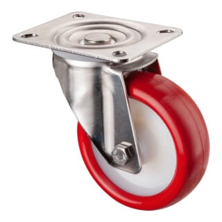 BS Rollen Roulette de transport en acier inoxydable (H100.I26.101)