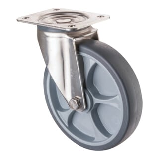 BS Rollen Roulette de transport en acier inoxydable (H100.I43.201)