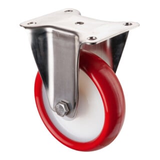 BS Rollen Roulette de transport en acier inoxydable (H110×I26×P151)