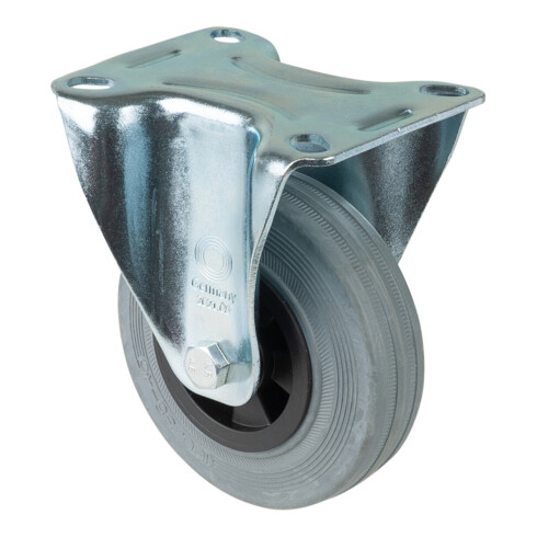 BS Rollen Roulette fixe, diamètre 100 mm L410.B46 70 kg, acier galvanisé
