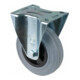 BS Rollen Roulette fixe, diamètre 125 mm L410.B46 100 kg, acier galvanisé-1