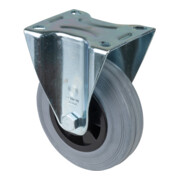 BS Rollen Roulette fixe, diamètre 125 mm L410.B46 100 kg, acier galvanisé