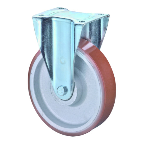 BS Rollen Roulette fixe, diamètre 200 mm, L 50 mm 600 kg, N110.C10 600 kg