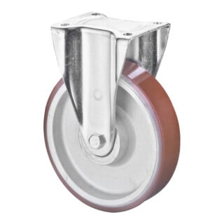 BS Rollen Roulette fixe, diamètre 200 mm, L 50 mm 600 kg, N110.C10 600 kg