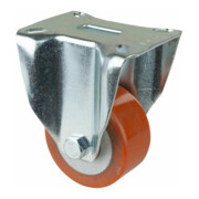 BS Rollen Roulette fixe, diamètre 80 mm, L 40 mm 250 kg, N110.B90 250 kg