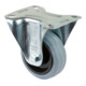 BS Rollen Roulette fixe, diamètre 80mm L410.B46 50kg, acier galvanisé-1