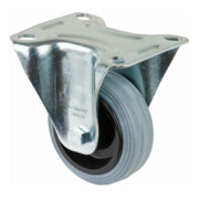 BS Rollen Roulette fixe, diamètre 80mm L410.B46 50kg, acier galvanisé