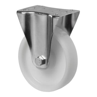 BS Rollen Roulette fixe L410.B10 Roue Ø 108 mm 125 kg Acier galvanisé
