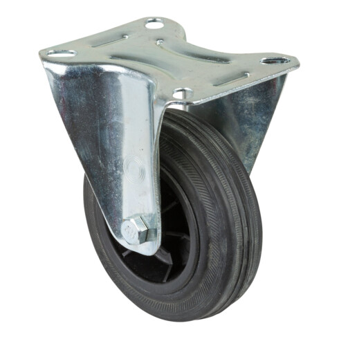 BS Rollen Roulette fixe L410.B40 Roue Ø 100mm 70kg, acier galvanisé