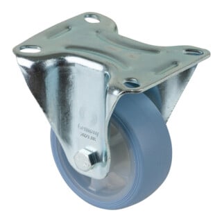 BS Rollen Roulette fixe L410.B44.05 Roue Ø 80 mm 100 kg Acier galvanisé