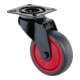 BS Rollen Roulette pivotante A800.A85.03 avec plaque, Ø 75, L 25mm 60kg TPR-1