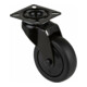 BS Rollen Roulette pivotante A800.A85.075 avec plaque, Ø 75 L 25mm, 60kg TPR-1